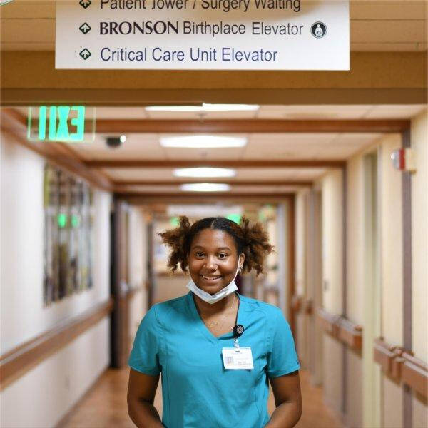 Mariah Rudolph at Bronson Hospital